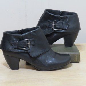 Zeria Leather Cavalier Style Boot